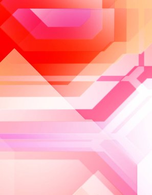 Geometrik arkaplan minimalist tasarımı. Bir teknoloji planının dijital illüstrasyonu. Fütürist şablon arkaplanı. Renkli ve canlı geometrik şekiller katmanları var. Soyut yaratıcı konsept duvar kağıdı.