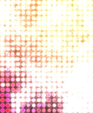 Parlak desenli duvar kağıdı. Sahne ışıkları olan renkli ışıkların ihtişamlı arkaplanı. Parlayan ışıklar siyah arka planda parti izleri. Sahne veya stadyum ışıklarının dijital illüstrasyonu. 