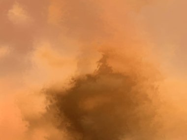 Modern fırça darbeleri. Poster, duvar sanatı, afiş, kart, kitap kapağı veya ambalaj için rahatlatıcı kompozisyonun yumuşak renkli çizimi. Pastel renklerle suluboya. 