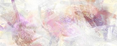 Soyut arkaplanda pürüzlü fırça darbeleri. Fırça boyası. Renkli boya darbeleri. Eşsiz duvar sanatı. Tuvaldeki modern sanat. Renkli çağdaş sanat eserleri.