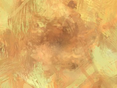 Soyut arkaplanda pürüzlü fırça darbeleri. Fırça boyası. Renkli boya darbeleri. Eşsiz duvar sanatı. Tuvaldeki modern sanat. Renkli çağdaş sanat eserleri.