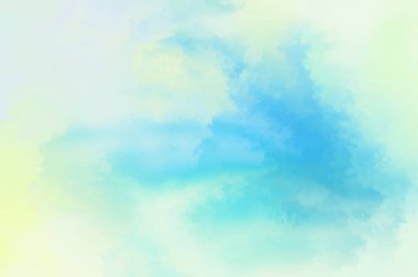 Modern fırça darbeleri. Poster, duvar sanatı, afiş, kart, kitap kapağı veya ambalaj için rahatlatıcı kompozisyonun yumuşak renkli çizimi. Pastel renklerle suluboya. 