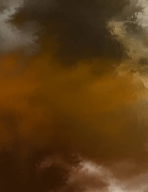 Modern fırça darbeleri. Poster, duvar sanatı, afiş, kart, kitap kapağı veya ambalaj için rahatlatıcı kompozisyonun yumuşak renkli çizimi. Pastel renklerle suluboya. 