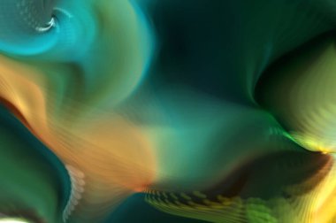 Hareketli girdapların soyut çizimi. Titreşimli renkli kıvrımların dönen akışı. Kıvrımlı ve kıvrımlı arka plan ve çizgiler. Garip duvar kâğıdı tasarımı. Dalgalanma arkaplanı.