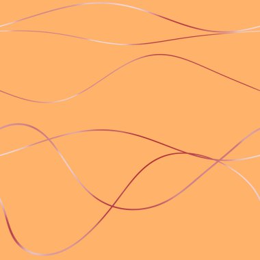 Dalgalı yansıtıcı çizgilerin kusursuz deseni. Lüks minimalist malzeme. Süs dalgasıyla dekoratif motif. Web, kartvizit, davetiye, poster, tekstil baskısı için zarif duvar kağıdı.