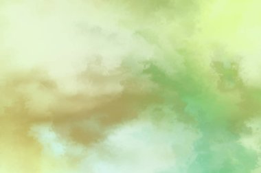 Modern fırça darbeleri. Poster, duvar sanatı, afiş, kart, kitap kapağı veya ambalaj için rahatlatıcı kompozisyonun yumuşak renkli çizimi. Pastel renklerle suluboya. 