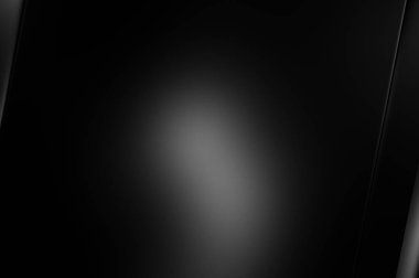 Geometrik katmanlı 3 boyutlu siyah arkaplan. Soyut koyu fütüristik duvar kağıdı. Zarif, parlak çizgili arka plan. Poster, broşür, sunum ve web sitesi için geometrik şablon tasarımı.