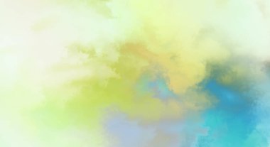 Modern fırça darbeleri. Poster, duvar sanatı, afiş, kart, kitap kapağı veya ambalaj için rahatlatıcı kompozisyonun yumuşak renkli çizimi. Pastel renklerle suluboya. 