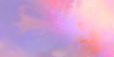 Modern fırça darbeleri. Poster, duvar sanatı, afiş, kart, kitap kapağı veya ambalaj için rahatlatıcı kompozisyonun yumuşak renkli çizimi. Pastel renklerle suluboya. 