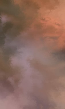 Modern fırça darbeleri. Poster, duvar sanatı, afiş, kart, kitap kapağı veya ambalaj için rahatlatıcı kompozisyonun yumuşak renkli çizimi. Pastel renklerle suluboya. 