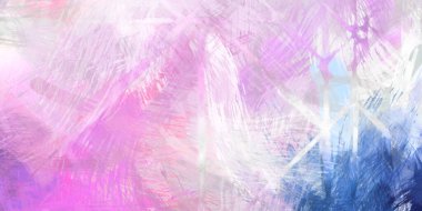 Soyut arkaplanda pürüzlü fırça darbeleri. Fırça boyası. Renkli boya darbeleri. Eşsiz duvar sanatı. Tuvaldeki modern sanat. Renkli çağdaş sanat eserleri.