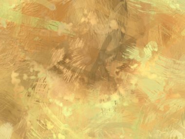 Soyut arkaplanda pürüzlü fırça darbeleri. Fırça boyası. Renkli boya darbeleri. Eşsiz duvar sanatı. Tuvaldeki modern sanat. Renkli çağdaş sanat eserleri.