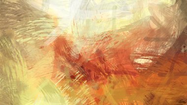 Soyut arkaplanda pürüzlü fırça darbeleri. Fırça boyası. Renkli boya darbeleri. Eşsiz duvar sanatı. Tuvaldeki modern sanat. Renkli çağdaş sanat eserleri.