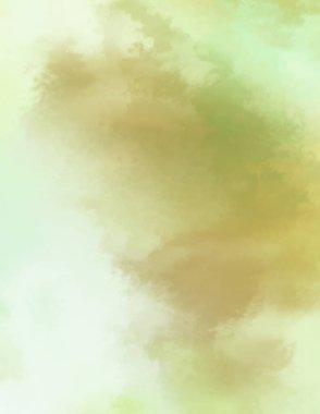 Modern fırça darbeleri. Poster, duvar sanatı, afiş, kart, kitap kapağı veya ambalaj için rahatlatıcı kompozisyonun yumuşak renkli çizimi. Pastel renklerle suluboya. 