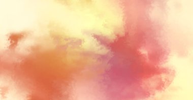 Modern fırça darbeleri. Poster, duvar sanatı, afiş, kart, kitap kapağı veya ambalaj için rahatlatıcı kompozisyonun yumuşak renkli çizimi. Pastel renklerle suluboya. 