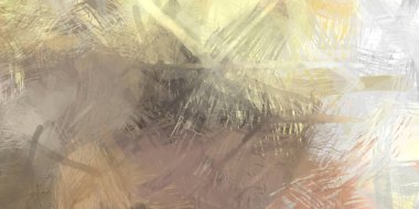 Soyut arkaplanda pürüzlü fırça darbeleri. Fırça boyası. Renkli boya darbeleri. Eşsiz duvar sanatı. Tuvaldeki modern sanat. Renkli çağdaş sanat eserleri.