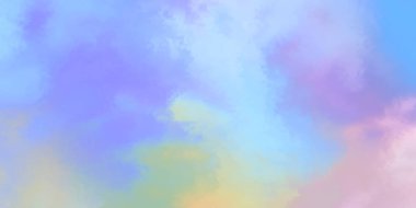 Modern fırça darbeleri. Poster, duvar sanatı, afiş, kart, kitap kapağı veya ambalaj için rahatlatıcı kompozisyonun yumuşak renkli çizimi. Pastel renklerle suluboya. 