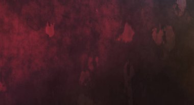 Gergin bir geçmişi ve sıkıntılı bir yapısı var. Renkli tozlu şablon. Tasarımınız için doku ve elementler. Çizik ve lekeli duvar kağıdı. Gotik duvar.