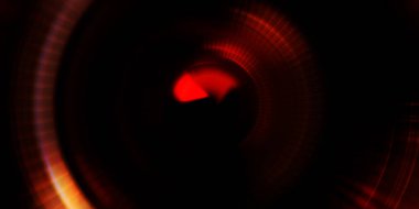 Parlayan neon ışıkları. Parlak sunum tasarım şablonu. Fotoğraf makinesi konsepti. Soyut arkaplan. Dönen ışık ışınları. Hareketli kavramsal duvar kağıdı. Grafik dijital illüstrasyon. 