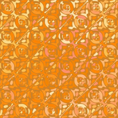 Yaratıcı karalama sanatı farklı şekil ve dokulara sahip kusursuz desen. Kolaj. Sanatsal arka plan. Soyut duvar kağıdı. Dekoratif hippi fayansları.