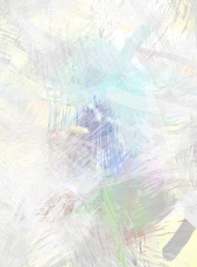 Soyut arkaplanda pürüzlü fırça darbeleri. Fırça boyası. Renkli boya darbeleri. Eşsiz duvar sanatı. Tuvaldeki modern sanat. Renkli çağdaş sanat eserleri.