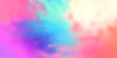 Modern fırça darbeleri. Poster, duvar sanatı, afiş, kart, kitap kapağı veya ambalaj için rahatlatıcı kompozisyonun yumuşak renkli çizimi. Pastel renklerle suluboya. 