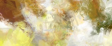 Soyut arkaplanda pürüzlü fırça darbeleri. Fırça boyası. Renkli boya darbeleri. Eşsiz duvar sanatı. Tuvaldeki modern sanat. Renkli çağdaş sanat eserleri.