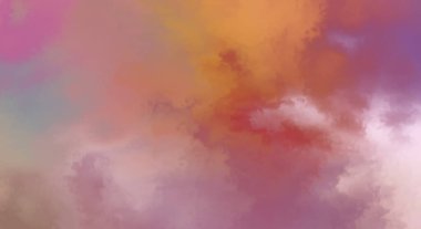 Modern fırça darbeleri. Poster, duvar sanatı, afiş, kart, kitap kapağı veya ambalaj için rahatlatıcı kompozisyonun yumuşak renkli çizimi. Pastel renklerle suluboya. 