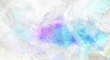 Soyut arkaplanda pürüzlü fırça darbeleri. Fırça boyası. Renkli boya darbeleri. Eşsiz duvar sanatı. Tuvaldeki modern sanat. Renkli çağdaş sanat eserleri.