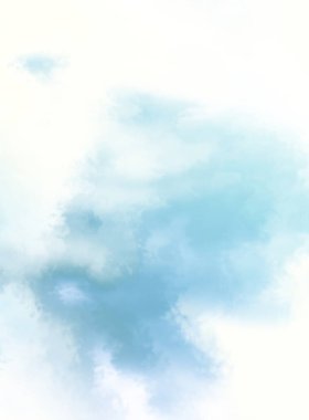 Modern fırça darbeleri. Poster, duvar sanatı, afiş, kart, kitap kapağı veya ambalaj için rahatlatıcı kompozisyonun yumuşak renkli çizimi. Pastel renklerle suluboya. 