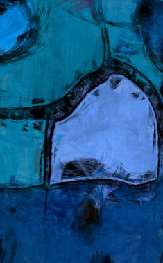 Tuval üzerinde etkileyici fırçalanmış resim. Kaotik resim. Taranmış Boyalı Soyut Arkaplan. Fırça darbesi ile boyanmış. Kaos duvarı sanatı. Sanatsal canlılık ve renkli duvar kağıdı.