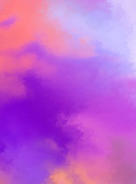 Modern fırça darbeleri. Poster, duvar sanatı, afiş, kart, kitap kapağı veya ambalaj için rahatlatıcı kompozisyonun yumuşak renkli çizimi. Pastel renklerle suluboya. 