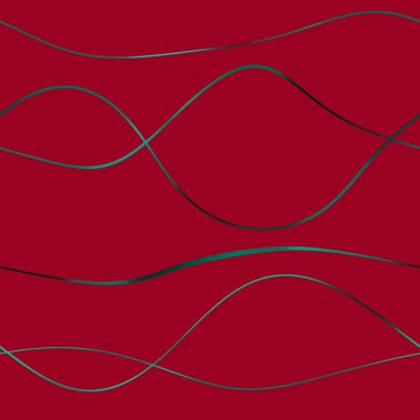 Dalgalı yansıtıcı çizgilerin kusursuz deseni. Lüks minimalist malzeme. Süs dalgasıyla dekoratif motif. Web, kartvizit, davetiye, poster, tekstil baskısı için zarif duvar kağıdı.