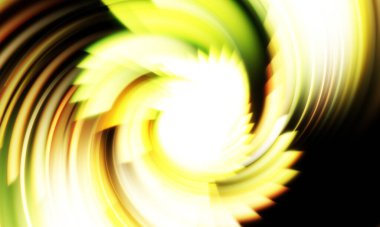 Dönen Işık gösterisi arka planı. Canlı renklerle donatılmış ruhani enerji girdabı. Renkli canlı hareket çizimi. Tanıtım geçmişi. Kutlama grafiği.