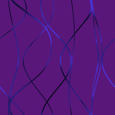 Dalgalı yansıtıcı çizgilerin kusursuz deseni. Lüks minimalist malzeme. Süs dalgasıyla dekoratif motif. Web, kartvizit, davetiye, poster, tekstil baskısı için zarif duvar kağıdı.