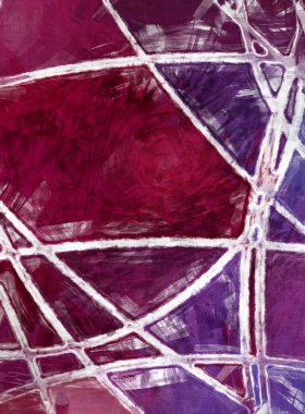 Tuval üzerinde etkileyici fırçalanmış resim. Soyut doku. 2D çizim. Geniş fırça darbeleri. Modern dijital sanat. Çağdaş fırça. Modern ifade. Popüler biçim boyanmış resim.