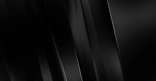 Fondo Negro Estilo Con Capas Geométricas Fondo Pantalla Futurista Oscuro — Foto de Stock