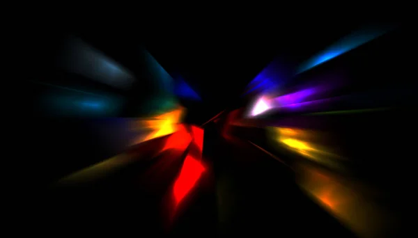 Cool Background Moving Glowing Lights Vibrant Colorful Portal Template Your — Stock Photo, Image