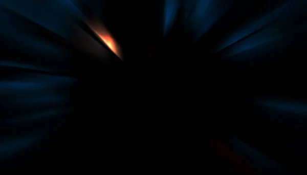 Dynamic Rays Light Isolated Black Background Graphic Illustration Glowing Colorful — ストック写真