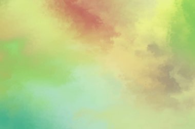 Modern fırça darbeleri. Poster, duvar sanatı, afiş, kart, kitap kapağı veya ambalaj için rahatlatıcı kompozisyonun yumuşak renkli çizimi. Pastel renklerle suluboya. 