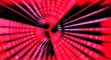 Siyah arkaplanda dönen ışık gösterisi. Lüks çizgiler. Parlak kıvrımlı duvar kağıdı. Uzay tüneli. Dönen ışık çemberi ya da maytap izi. Parlak konsept çizimi.