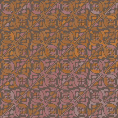 Yaratıcı karalama sanatı farklı şekil ve dokulara sahip kusursuz desen. Kolaj. Sanatsal arka plan. Soyut duvar kağıdı. Dekoratif hippi fayansları.