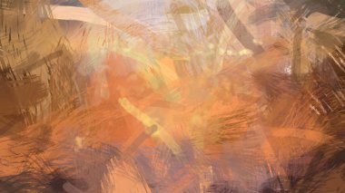 Soyut arkaplanda pürüzlü fırça darbeleri. Fırça boyası. Renkli boya darbeleri. Eşsiz duvar sanatı. Tuvaldeki modern sanat. Renkli çağdaş sanat eserleri.