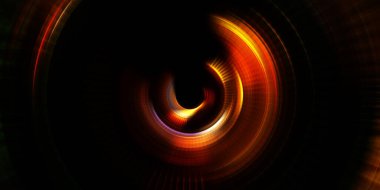 Parlayan neon ışıkları. Parlak sunum tasarım şablonu. Fotoğraf makinesi konsepti. Soyut arkaplan. Dönen ışık ışınları. Hareketli kavramsal duvar kağıdı. Grafik dijital illüstrasyon. 