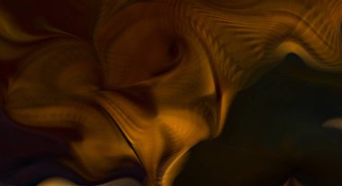 Hareketli girdapların soyut çizimi. Titreşimli renkli kıvrımların dönen akışı. Kıvrımlı ve kıvrımlı arka plan ve çizgiler. Garip duvar kâğıdı tasarımı. Dalgalanma arkaplanı.