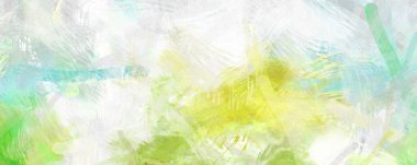 Soyut arkaplanda pürüzlü fırça darbeleri. Fırça boyası. Renkli boya darbeleri. Eşsiz duvar sanatı. Tuvaldeki modern sanat. Renkli çağdaş sanat eserleri.