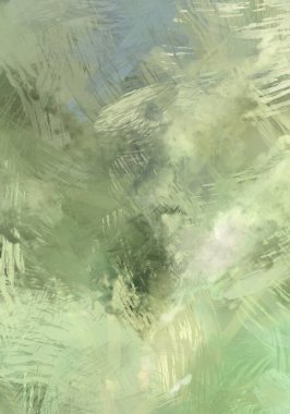 Soyut arkaplanda pürüzlü fırça darbeleri. Fırça boyası. Renkli boya darbeleri. Eşsiz duvar sanatı. Tuvaldeki modern sanat. Renkli çağdaş sanat eserleri.