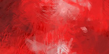 Soyut arkaplanda pürüzlü fırça darbeleri. Fırça boyası. Renkli boya darbeleri. Eşsiz duvar sanatı. Tuvaldeki modern sanat. Renkli çağdaş sanat eserleri.