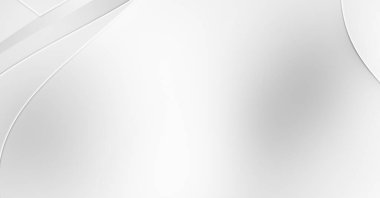 3 boyutlu illüstrasyon. Beyaz kıvrımlı yüzey. Lüks dokuma duvar kağıdı. Zarif bir zemin. Soyut fütüristik geçmiş. Minimalist geometrik kapak tasarımı. Çarpık beyaz çizgiler.