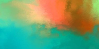 Modern fırça darbeleri. Poster, duvar sanatı, afiş, kart, kitap kapağı veya ambalaj için rahatlatıcı kompozisyonun yumuşak renkli çizimi. Pastel renklerle suluboya. 